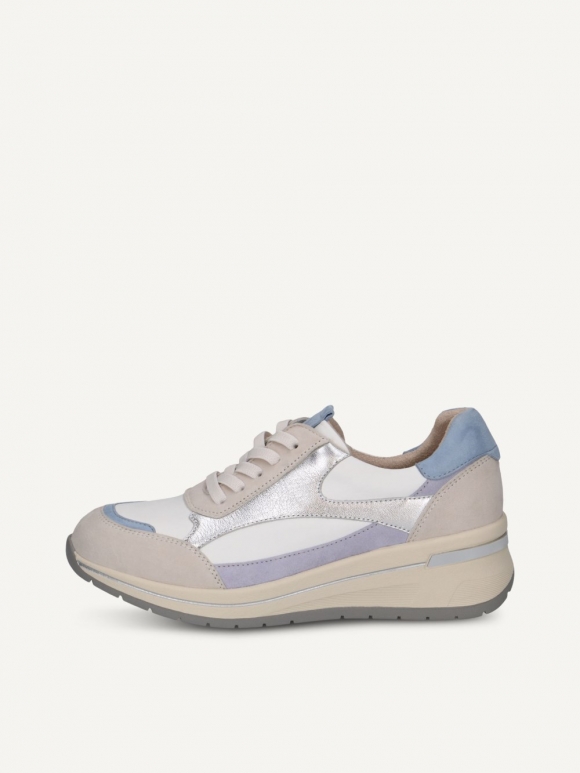 Caprice Sneaker - Weiß / Silber