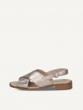 Caprice Sandalette - Taupe Metallic