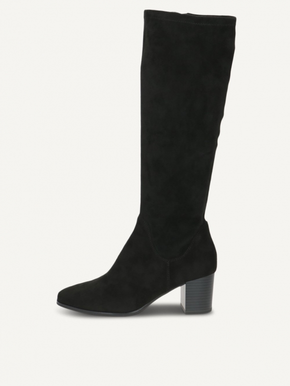 Caprice Stiefel - Schwarzer Stretch