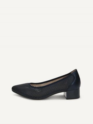 Caprice Pumps - Marineblaues Perlmutt