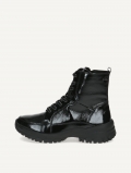 Caprice Stiefelette - Schwarzes Nappa