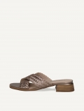 Caprice Pantolette - Taupe-Metallic