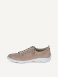 Caprice Sneaker - Cremefarbenes Wildleder