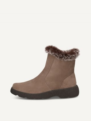 Caprice Stiefelette - Taupefarbener Kamm