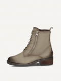 Caprice Stiefelette - Khaki-Nubukleder
