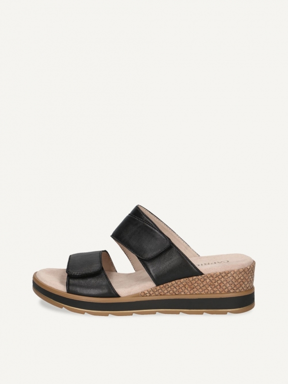 Caprice Pantolette - Schwarzes Softnap