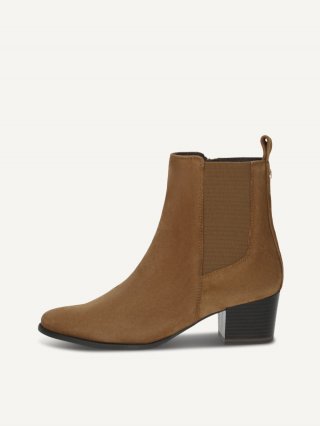 Caprice Stiefelette - Braunes Wildleder