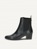 Caprice Stiefelette - Schwarzes Nappaleder