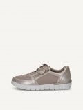 Caprice Sneaker - Taupefarbenes Kammleder