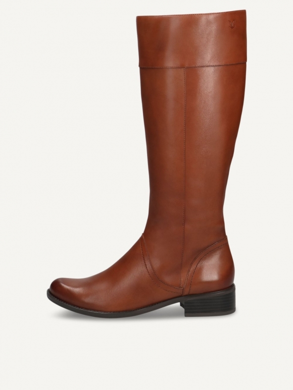 Caprice Stiefel - Cognacfarbenes Nappaleder