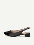 Caprice Slingpumps - Schwarzer Kamm