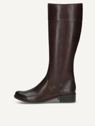 Caprice Stiefel - Dunkelbraunes Nappaleder