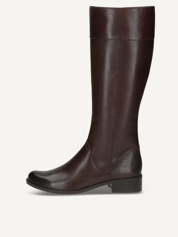 Caprice Stiefel - Dunkelbraunes Nappaleder