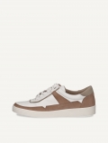 Caprice Sneaker - Taupefarbenes Kammleder