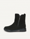 Caprice Stiefelette - Schwarzes Nubukleder