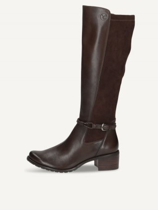 Caprice Stiefel - Dunkel Brauner Kamm