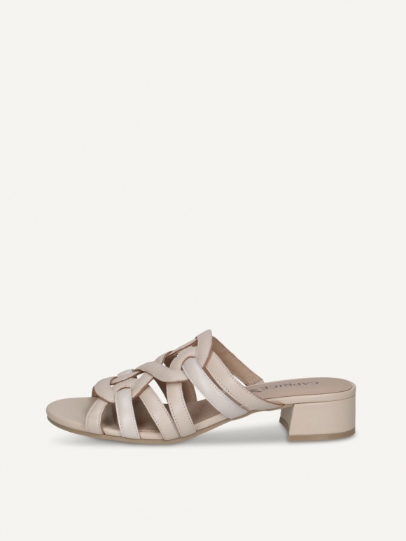 Caprice Pantolette - Creme-Perlmutt-Coat