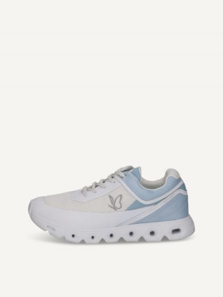 Caprice Sneaker - Weiß / Hellblau