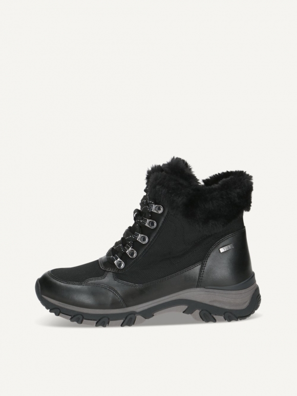 Caprice Stiefelette - Schwarzes Nappaleder Co