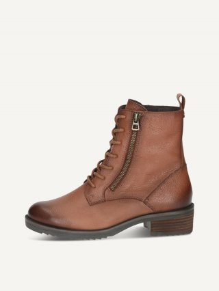 Caprice Stiefelette - Cognac-Nappaleder