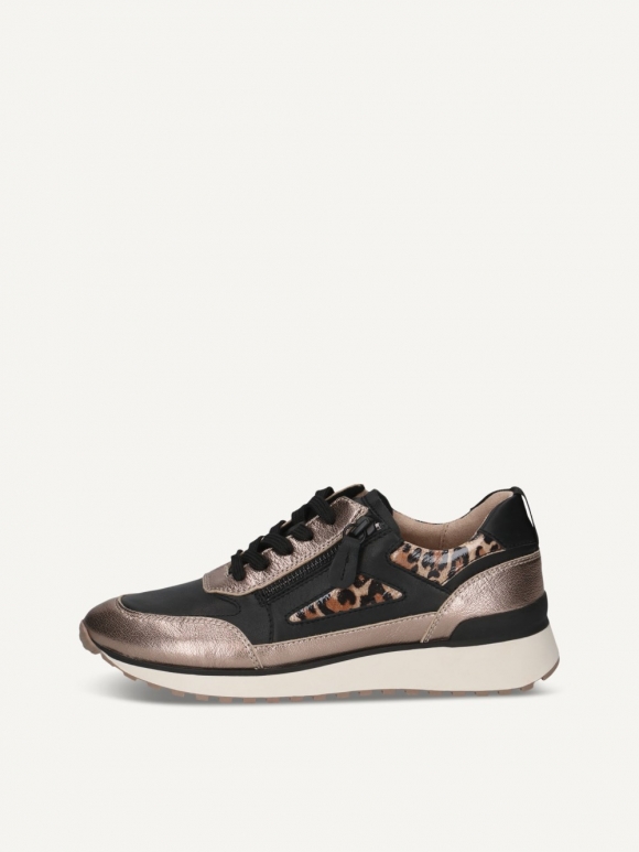 Caprice Sneaker - Taupe / Schwarz