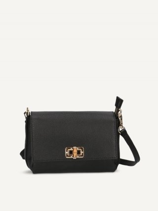 Caprice Handtasche - Schwarzes Nappaleder