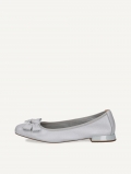 Caprice Ballerina - Hellblaues Hirschleder