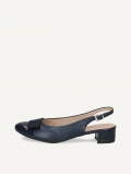 Caprice Slingpumps - Marineblauer Kamm