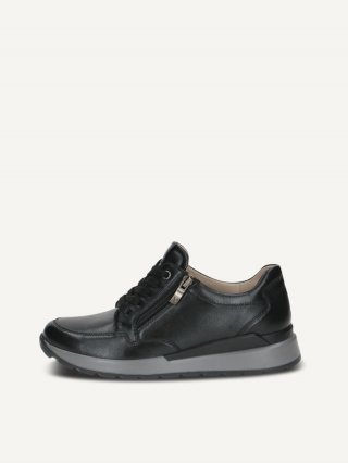 Caprice Sneaker - Schwarzes Nappa