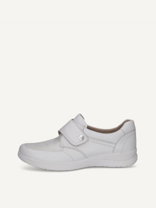 Caprice Slipper - Weiß/Silber