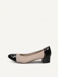 Caprice Pumps - Beige/Schwarz