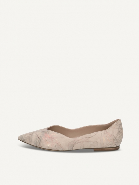Caprice Ballerina - Offwhite Multi