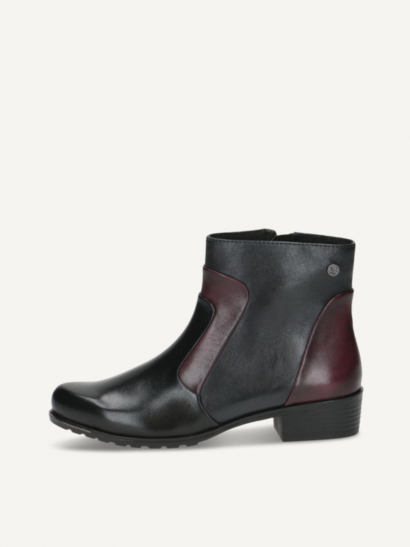 Caprice Stiefelette - Mehrfarbiges Nappaleder