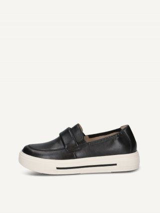 Caprice Sneaker - Schwarzes Nappaleder