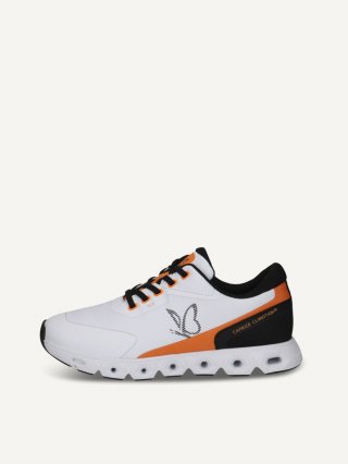 Caprice Sneaker - Weiß / Orange