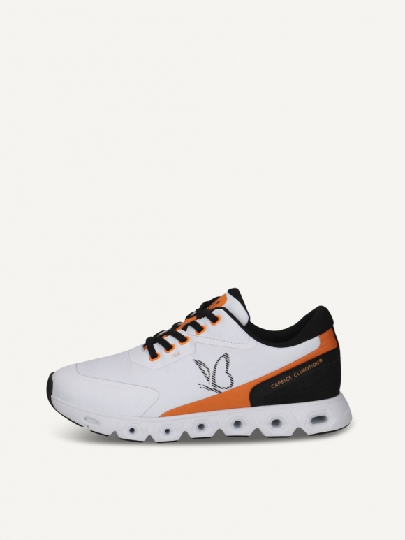 Caprice Sneaker - Weiß / Orange