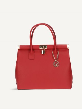 Caprice Handtasche - Rotes Nappaleder