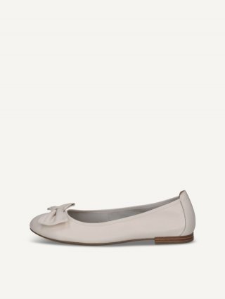 Caprice Ballerina - Vanille-Nappaleder