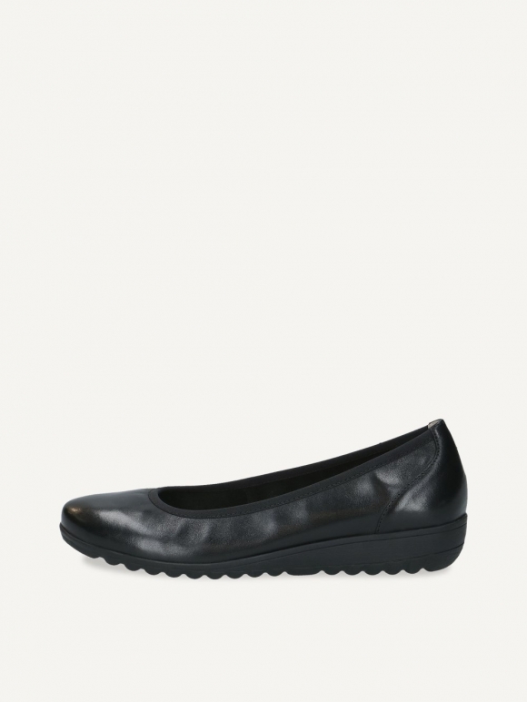 Caprice Ballerina - Schwarzes Nappa