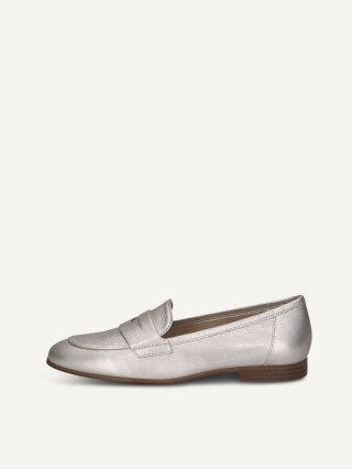 Caprice Slipper - Platinmetall.