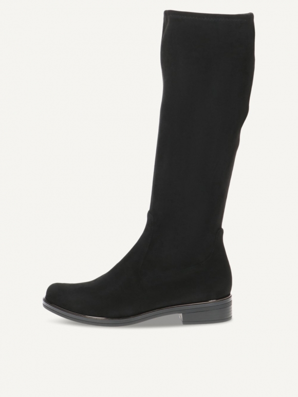 Caprice Stiefel - Schwarzer Stretch