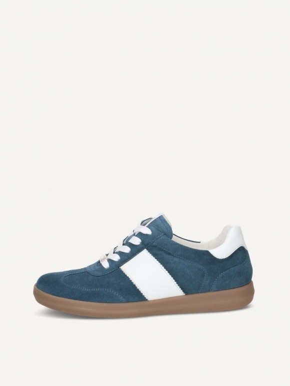 Caprice Sneaker - Ozean / Weiß