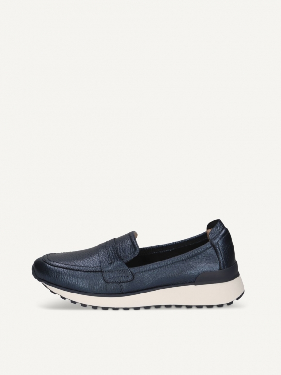 Caprice Slipper - Ozean-Perlmuttleder