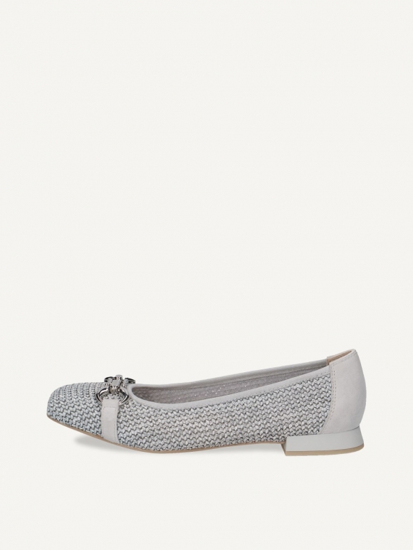 Caprice Ballerina - Hellblauer Kamm