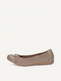 Caprice Ballerina - Schlammfarbener Kamm