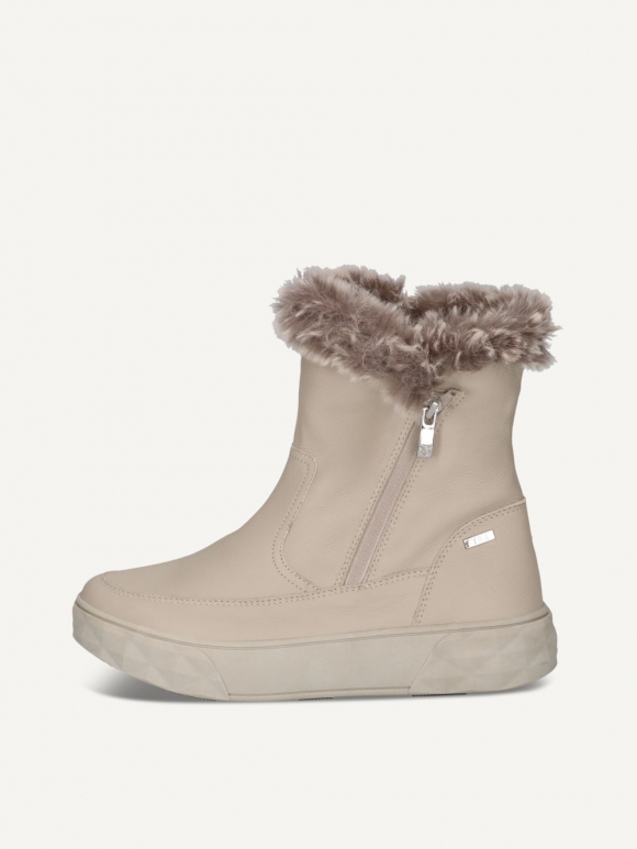Caprice Stiefelette - Beige Nappaleder