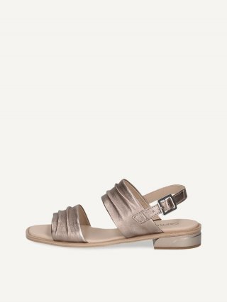Caprice Sandale - Taupe-Metallic
