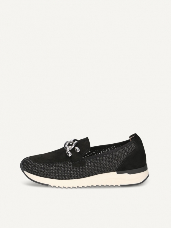 Caprice Slipper - Schwarzer Kamm