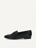 Caprice Slipper - Schwarzes Nappaleder