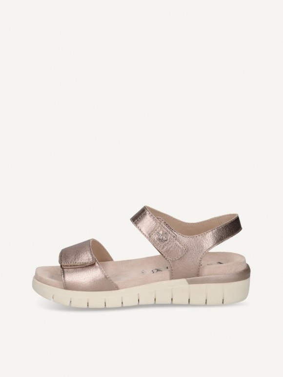 Caprice Sandale - Taupe-Metallic